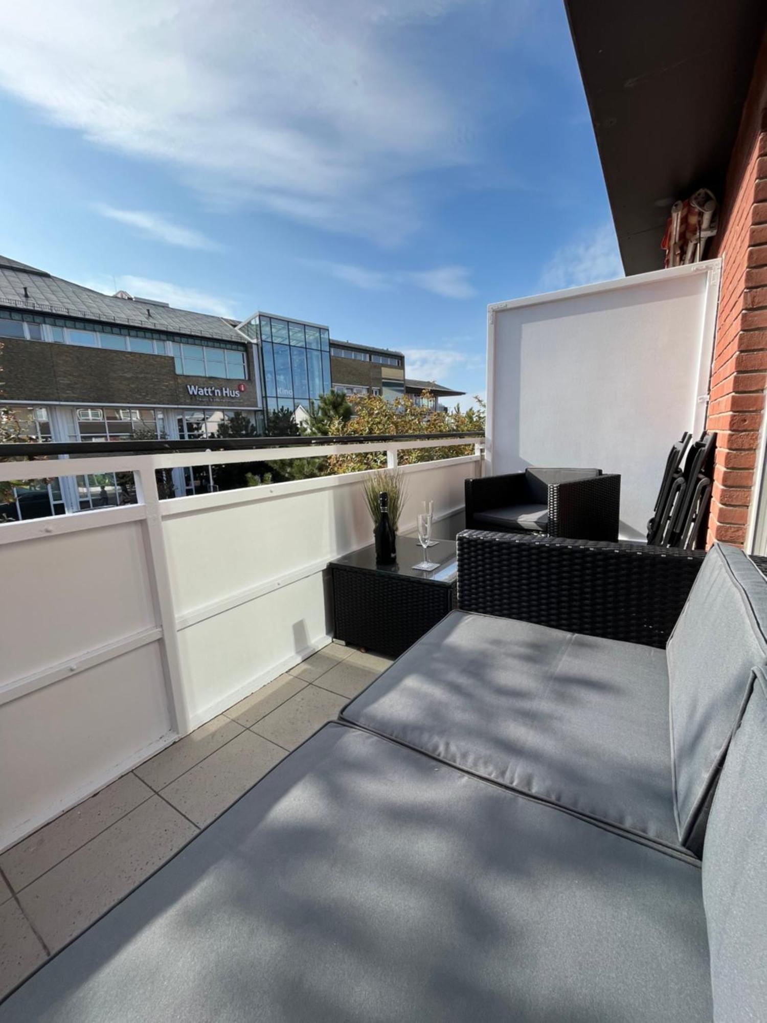 Ferienwohnung Watt Un Leev In Direkter Strand & Citynaehe Von Buesum Exterior photo